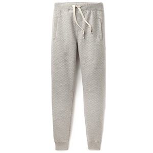 Native Youth Gray Quilted Joggers